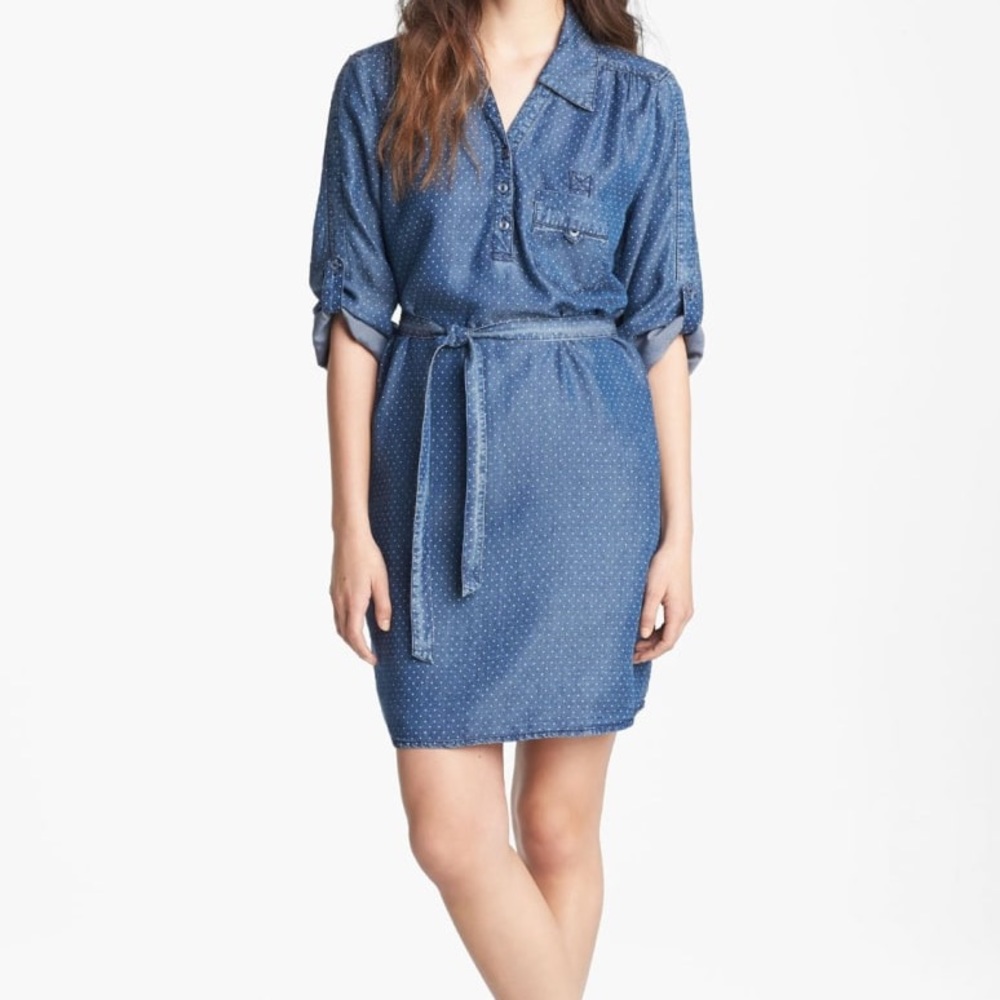 Velvet Heart denim shirtdress